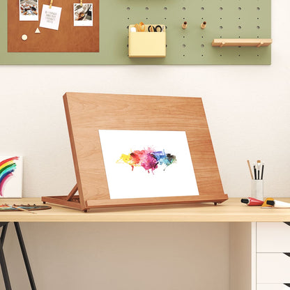 Tischstaffelei 65x48x7 cm Massivholz Buche