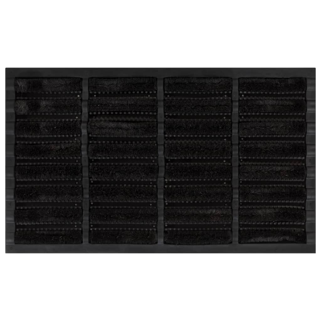 Fußmatte Rechteckig 45x75 cm Gummi und Kokosfaser