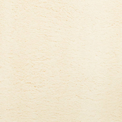 Teppich HUARTE Kurzflor Weich und Waschbar Creme 140x200 cm
