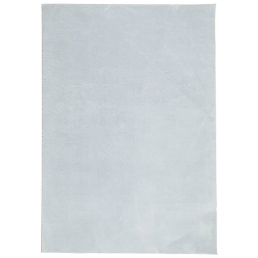 Teppich HUARTE Kurzflor Weich und Waschbar Blau 120x170 cm