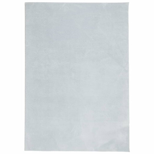 Teppich HUARTE Kurzflor Weich und Waschbar Blau 160x230 cm
