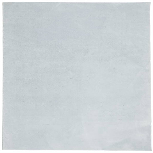 Teppich HUARTE Kurzflor Weich und Waschbar Blau 200x200 cm