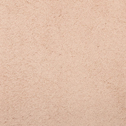 Teppich HUARTE Kurzflor Weich und Waschbar Blassrosa 80x150 cm