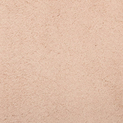 Teppich HUARTE Kurzflor Weich und Waschbar Blassrosa 160x230 cm