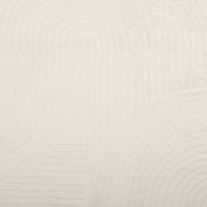 Teppich IZA Kurzflor Skandinavischer Look Creme 140x200 cm