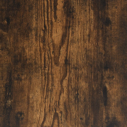 Schuhschrank Räuchereiche 60x21x163,5 cm Holzwerkstoff